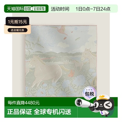 1h可退 欧洲直邮HERMES 爱马仕 25春夏 H984122S 05 女士 丝巾
