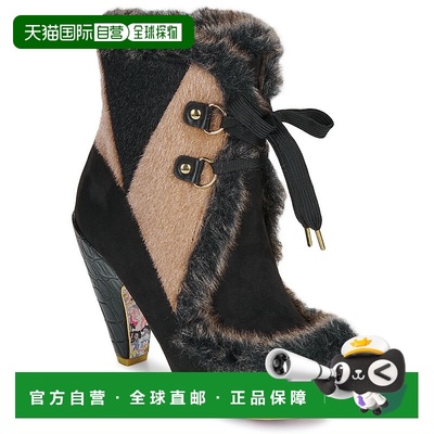欧洲直邮Irregular Choice  女鞋 秋冬 短筒靴 APPLE TURNOVER