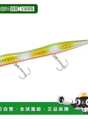【日本直邮】达亿瓦Seabass Lure Morethan Slice Rim 125F Golde