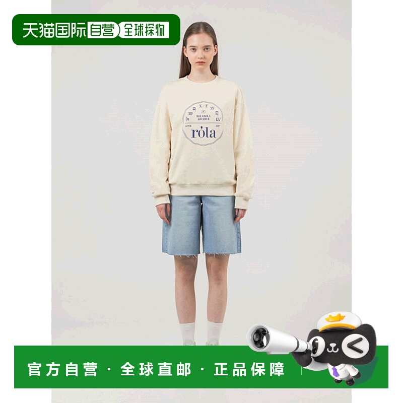 韩国直邮rolarola少女甜美可爱清新法式日常设计师女款卫衣301626