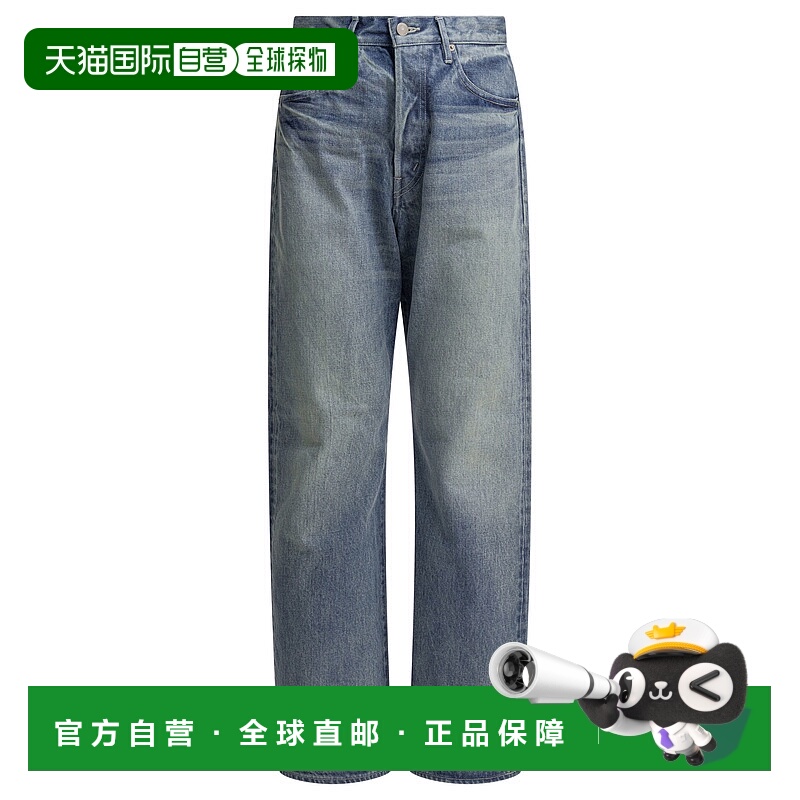 1h可退 香港直邮AURALEE 女士 Heavy 牛仔裤 A25AP04DHFADEDINDIG