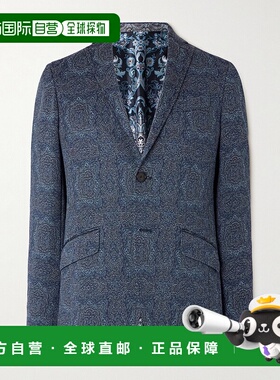 香港直邮1h可退 Etro 艾特罗 男士 V領西裝外套 MRCB000199JJE17