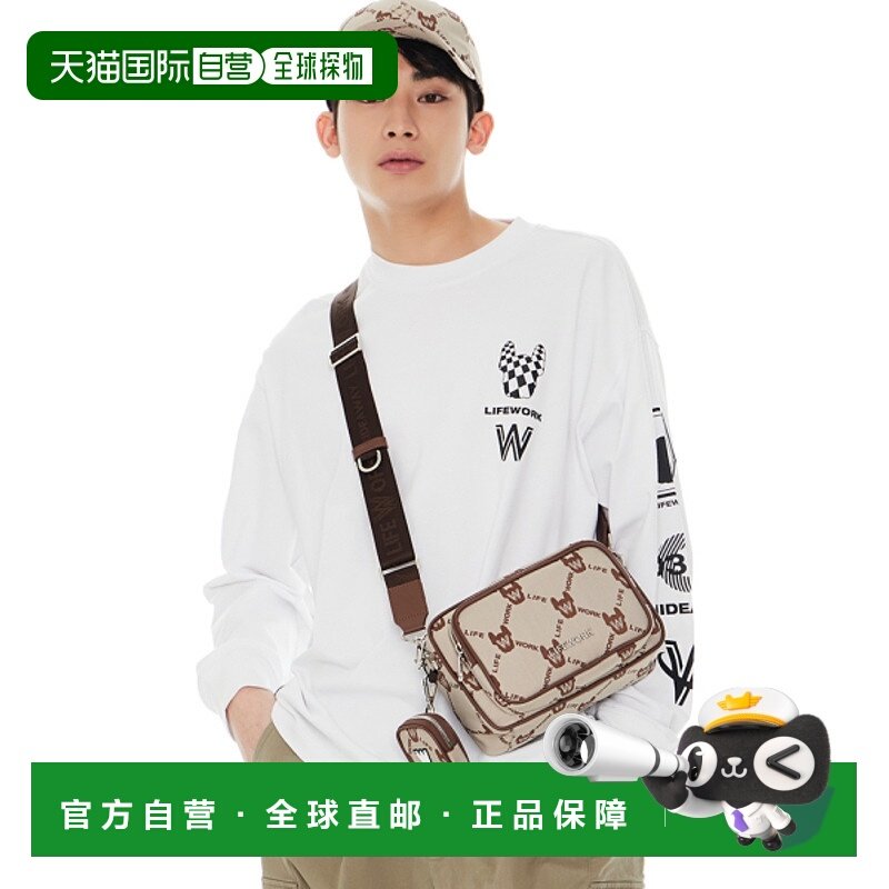 韩国直邮LIFEWORK 公用男士包包新款背包单肩包斜挎包LW245BG408