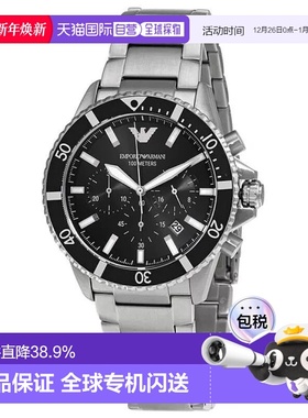 香港直邮emporio armani/阿玛尼男士水鬼系列熊猫配色手表AR11360