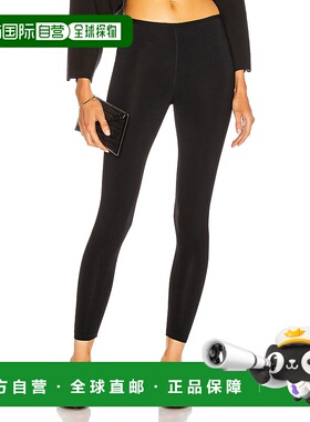 1h可退 香港直邮Alaia 女士 弹力打底裤 AA9B0002RM036 black黑色