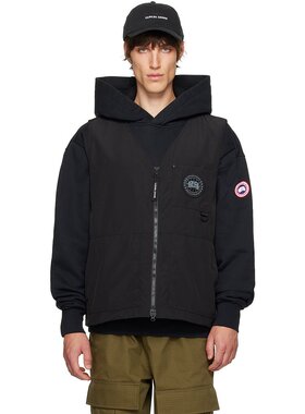 Canada Goose 加拿大鹅 男士 黑色 Canmore 马甲 2449MB