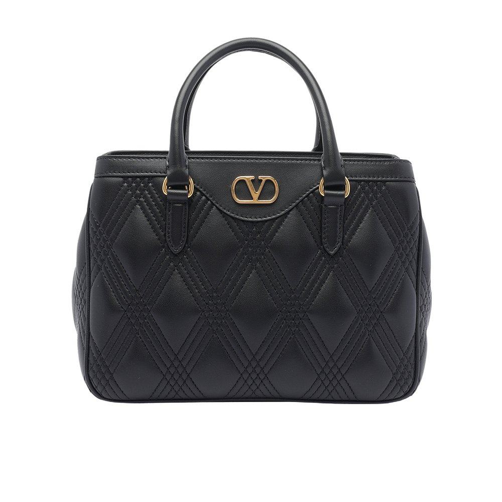 VALENTINO 女士手提包 WB0R97MIC0NO AW2025 黑色 徽标单肩包