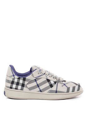 BURBERRY 女士运动鞋 8095373 黑色 Vintage Check Sneakers