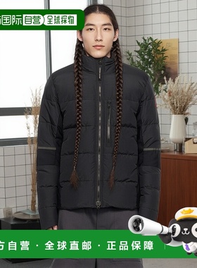 香港直邮Canada Goose 加拿大鹅 男士 黑色 Hybridge 羽绒夹克 27