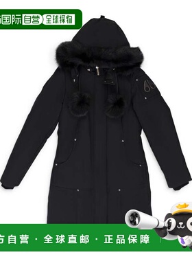 自营moose knucklesBlack / Black Stirling Parka - black 美国