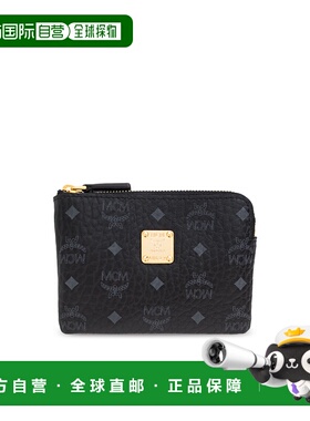 香港直邮MCM 女士卡包 MYAFATA010BK AW2025 黑色 Card case with