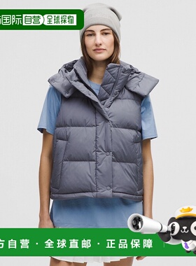 1h可退 美国直邮LULULEMON Wunder Puff 600-Down-Fill Cropped V