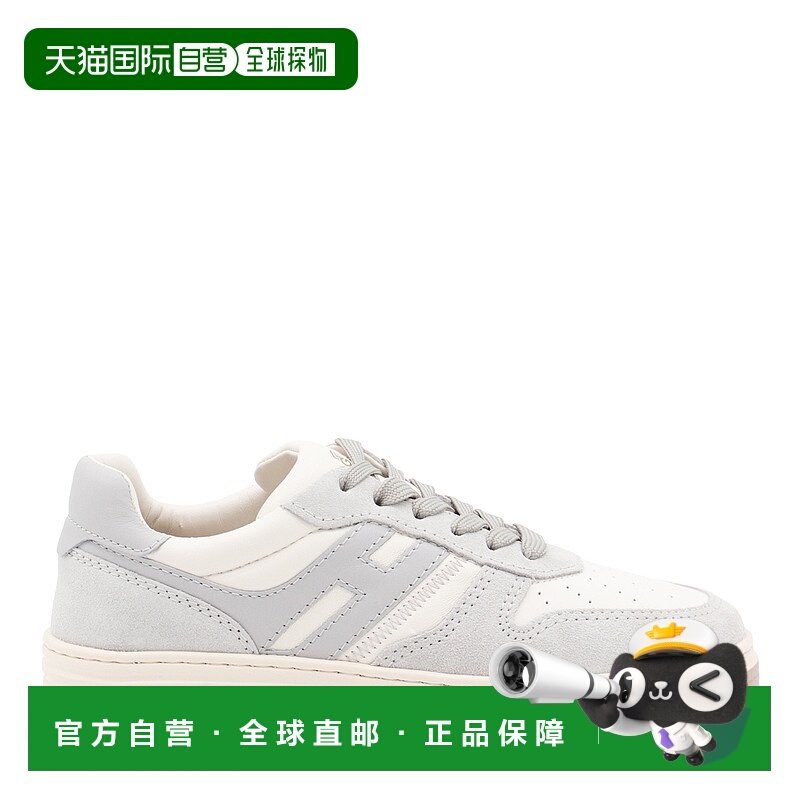 1h可退 香港直邮潮奢 Hogan 女士 H630 標誌貼片繫帶運動鞋 HXW63,运动鞋new,运动休闲鞋,淘宝优惠券,粉丝福利购,淘宝优惠卷