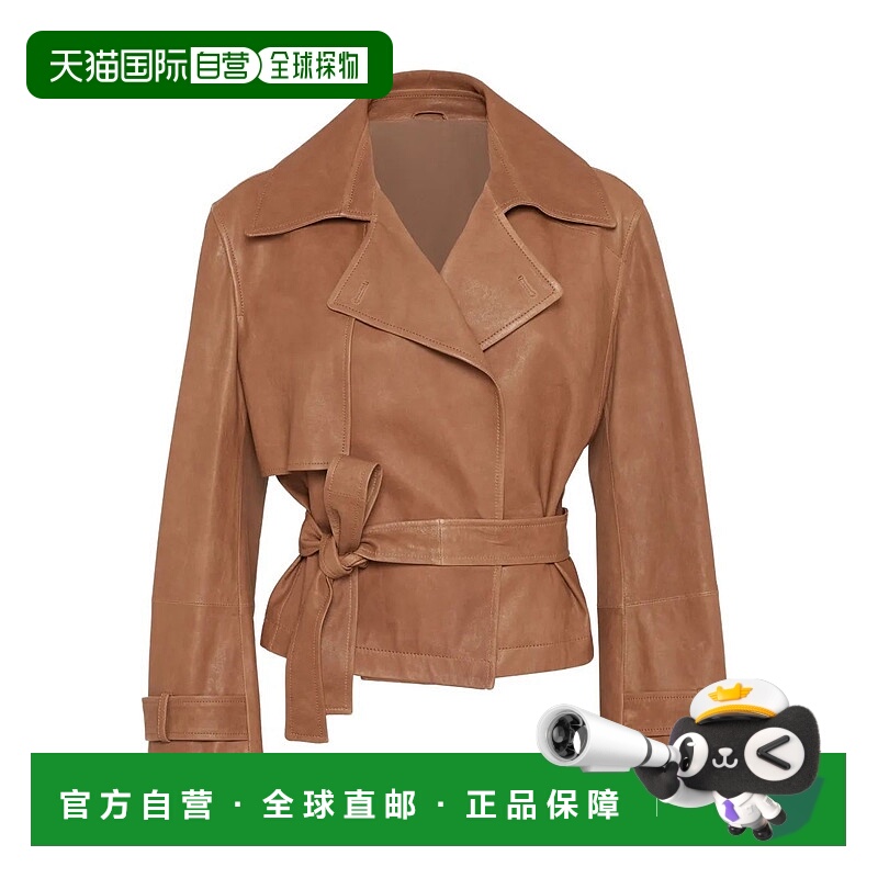 1h可退 欧洲直邮brunello cucinelli 女士 外套夹克皮衣