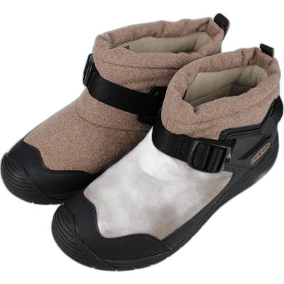 日本直邮KEEN 男士 HOODROMEO MINI 森林狼毛毡/黑色 1026795 冬