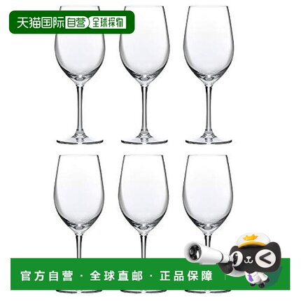 【日本直邮】东洋佐佐木 日本制红酒杯 约300ml RN-11242CS 6个