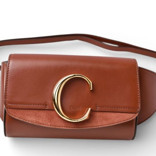 自营Chloe Leather Fanny Pack Shoulder Bag Sling Bag (Pre-Own