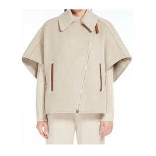 MARA 花色 女士外套 AW2024 羊绒机车斗篷 4736114206032 MAX