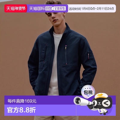 【日本直邮】Xebec 车间工地工作服长袖夹克春夏季2294 16海军蓝