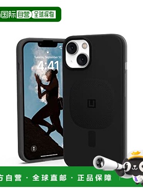 【日本直邮】Urban Armor Gear 苹果14手机壳 LUCENT2.0黑色