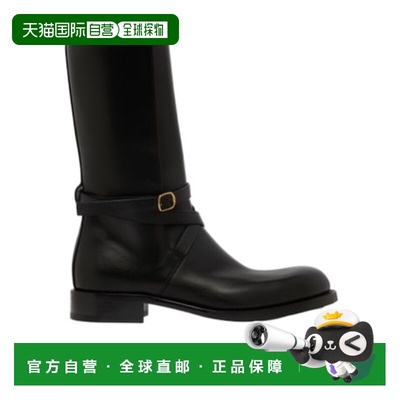 香港直邮The Row 圆头长筒靴 ROW36NM9厚底鞋