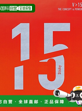 日本直邮VICTAS V 15 粘性乒乓球胶皮 200120-0040