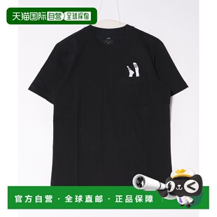 舒适图案口袋T恤 男士 KPR57阿迪达斯运动 日本直邮adidas 1h可退