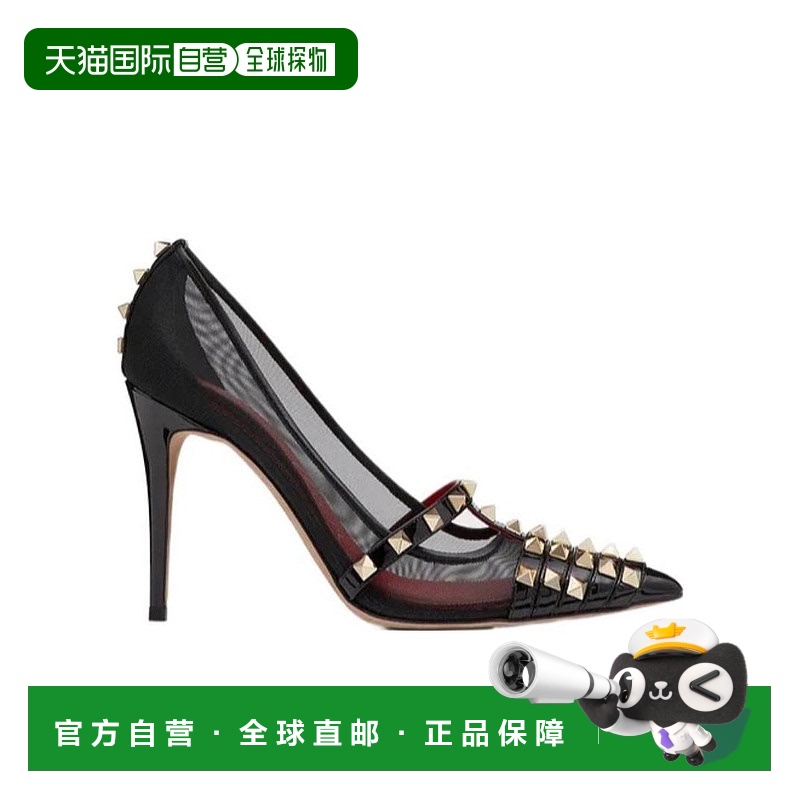香港直邮Valentino ROCKSTUD ALCOVE 高跟鞋 1W2S0CV9AMW华伦天奴