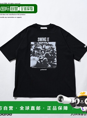 1h可退 日本直邮Johnbull男女同款POLAROID相机图案T恤 JT243C23