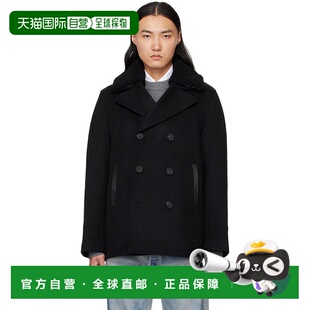 香港直邮Mackage 男士 黑色 Cole 双排扣大衣 COLE西装