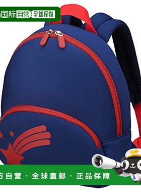 【日本直邮】HAKUBA双肩背包儿童背包双肩包外出背包深蓝色
