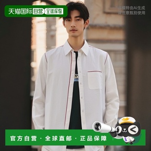 BROWNE 男士 MWL406AF0313100 白色 衬衫 香港直邮THOM