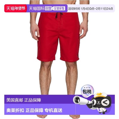 自营Hurley One Only 2.0 Boardshorts Men Red 21