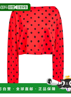 香港直邮Marni 玛尼 女士 上衣 red红色 舒适时尚