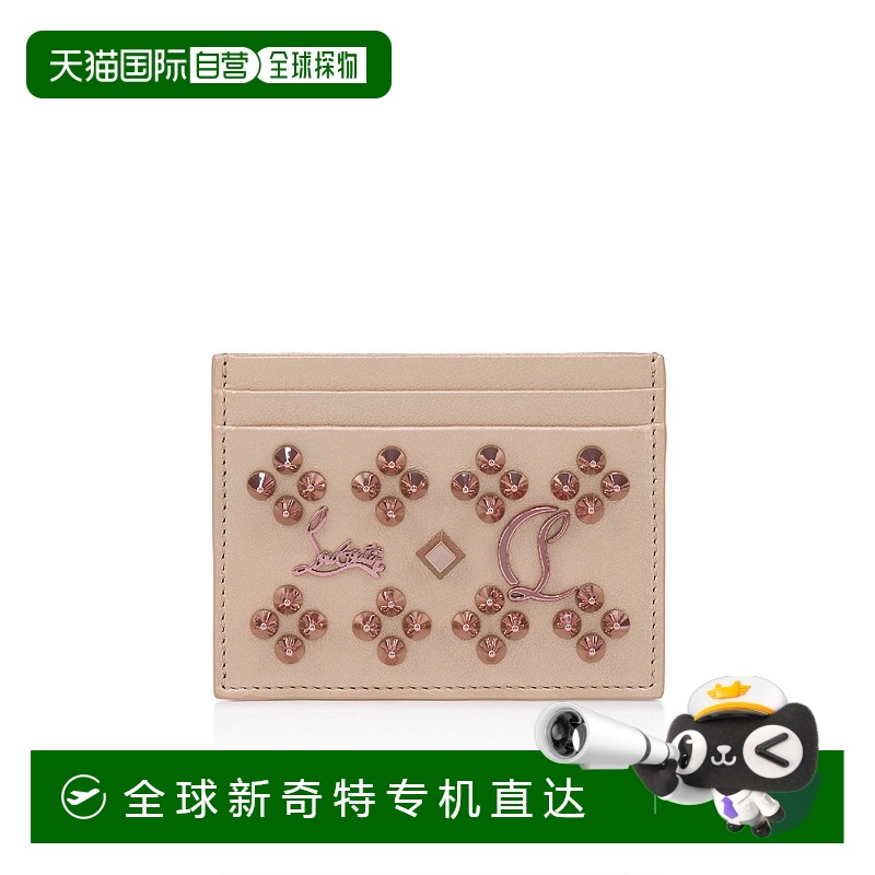 欧洲直邮CL路铂廷 红底鞋 25秋冬 3255083F609 女士 卡包卡夹