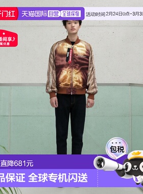 1h可退日本直邮绗缝AlphaIndustries男装自然风常规男装