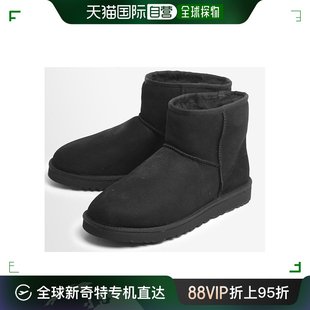 皮靴男式 日本直邮UGG 休闲标准 短款 SLZ 1002072 迷你 靴子毛皮鞋