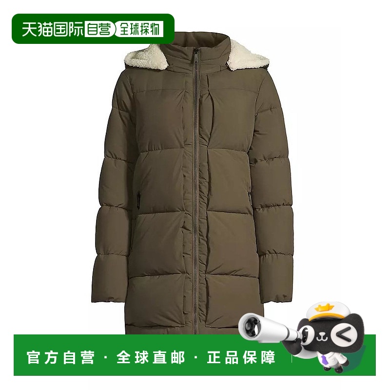 1h可退 【美国直邮】Sam Edelman Dimensional 女士羽绒服 可拆卸