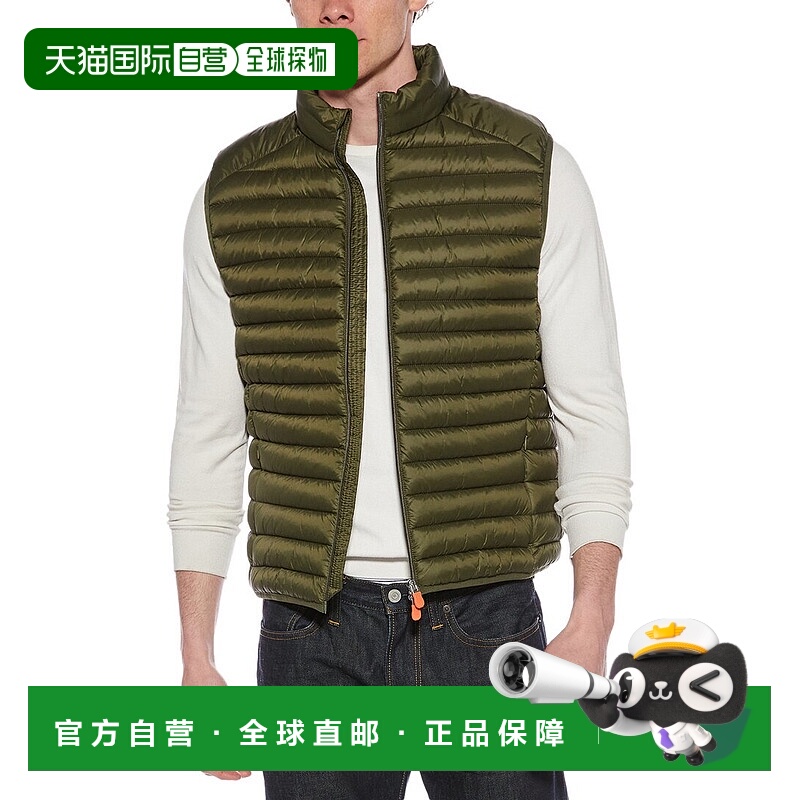 自营Save The Duck Adam Vest - green 美国奥莱直发