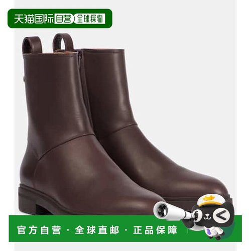 香港直邮Loro Piana 诺悠翩雅 女士 Kilda 皮质短靴