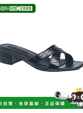 自营 French Connection女士Krissy凉鞋-黑色 美国奥莱直发法式