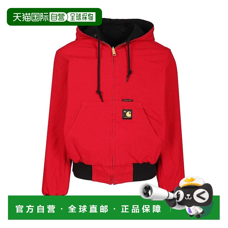 1h可退 香港直邮CARHARTT WIP 男士夹克 I0364123GJ02 AW2025 黑