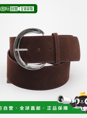 1h可退 日本直邮WEGO女装时尚合成皮革宽版装饰腰带 MO25SS06SG00