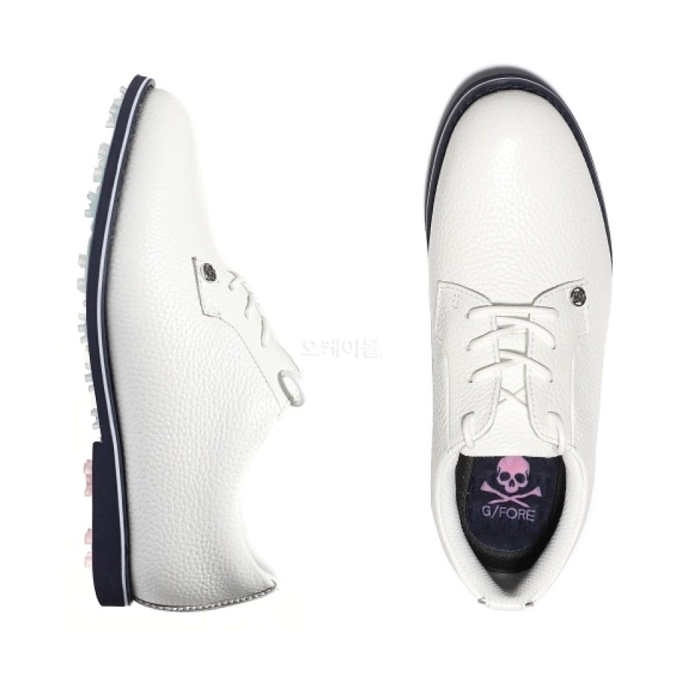 韩国直邮G/Fore高尔夫无钉运动球鞋女款白色皮质时尚g4lc0ef02