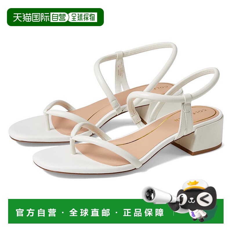 1h可退 【美国直邮】Cole Haan|Calli Thong 粗跟凉鞋 40 毫米