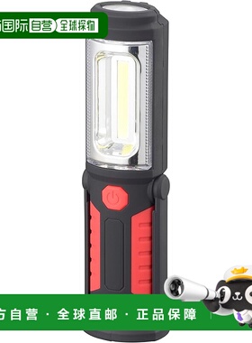 【日本直邮】OHM作业灯LED磁吸带钩200lm电池式SL-W200R6C户外