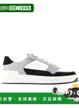 香港直邮Balmain 圆头低帮休闲鞋 FM0VI349LBIC男鞋