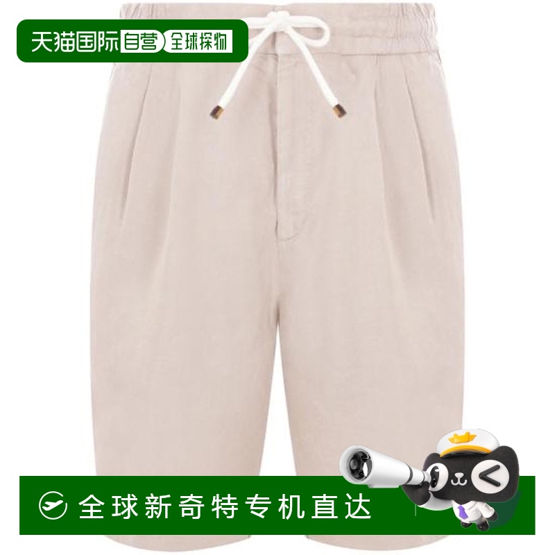 韩国直邮BRUNELLO CUCINELLI25SS短裤男M243DU0020 C6008 NEUTRAL