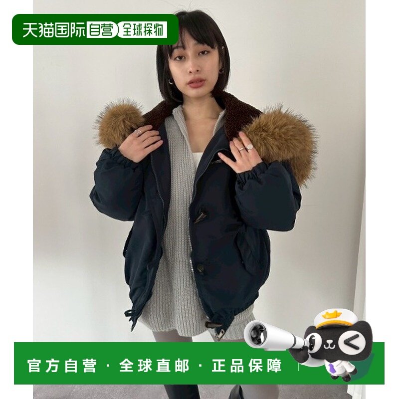 日本直邮DRWCYS 女装 2WAY 连帽外套 宽松保暖设计  307255998001