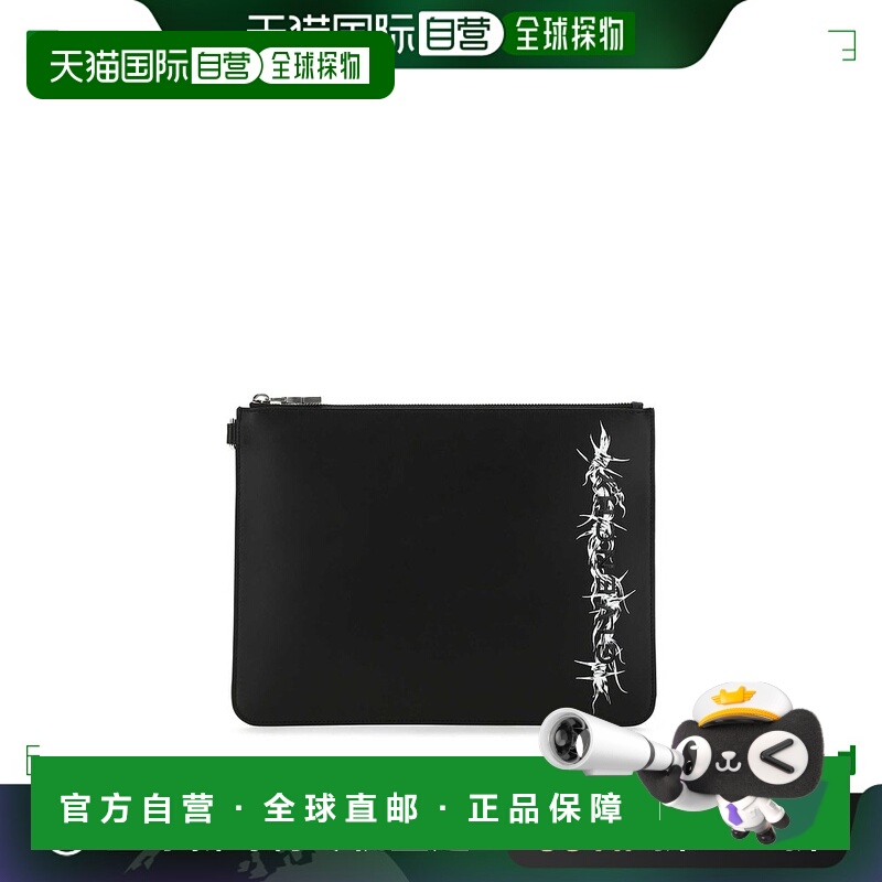 1h可退 香港直邮GIVENCHY 男士手拿包 BK6093K1C2001 AW2021 黑色